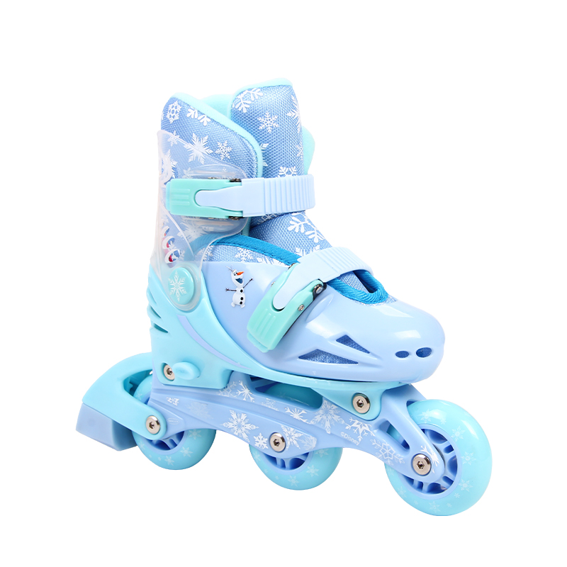 Disney Frozen princess adjustable Flashing Safe Rollers Skate Shoe