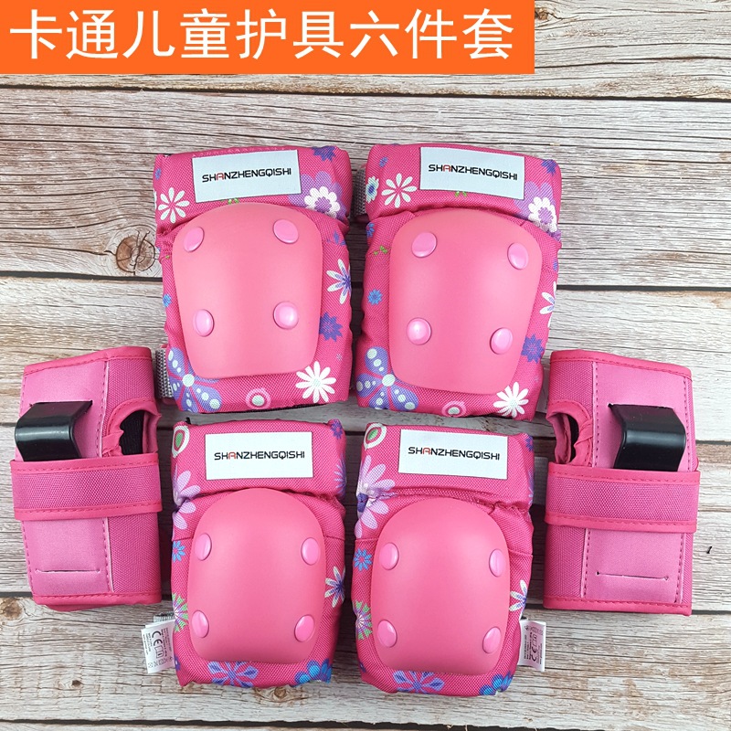 6 sets of factory direct children's protective gear Roller skate