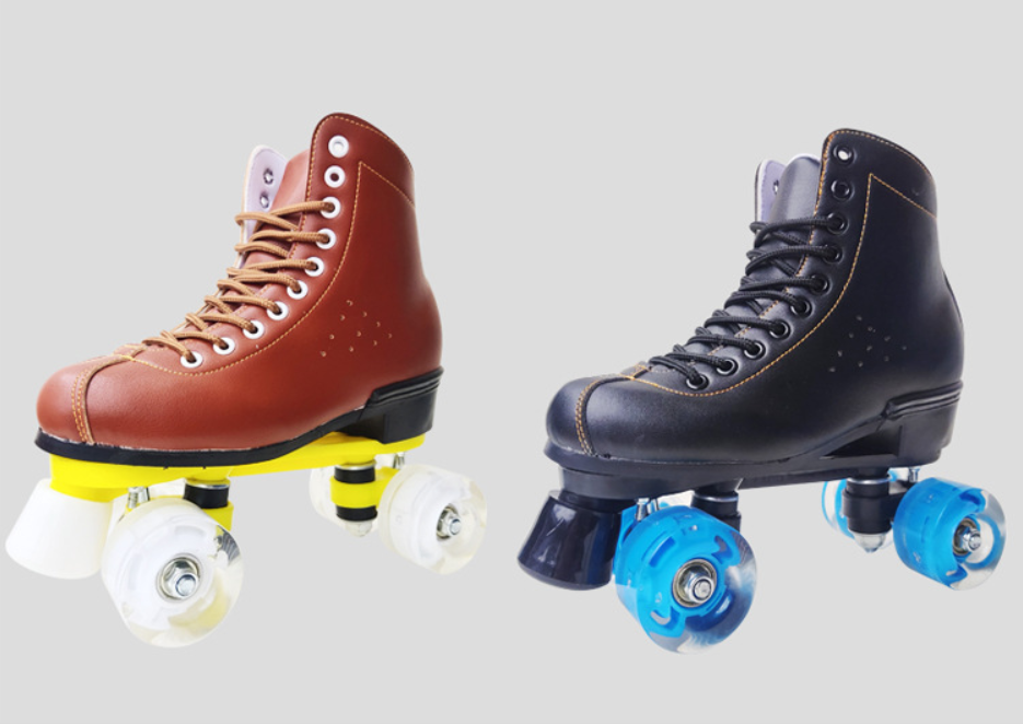 Flash wholesale four roller skates double row skates Roller skate