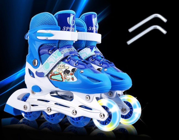 Design children aluminum chassis adjustable inline roller skates Roller skate manufacturers