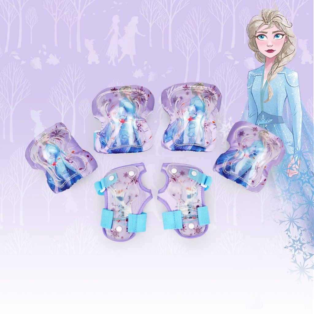 Hello Kitty helmet roller skating knee pad set protective gear