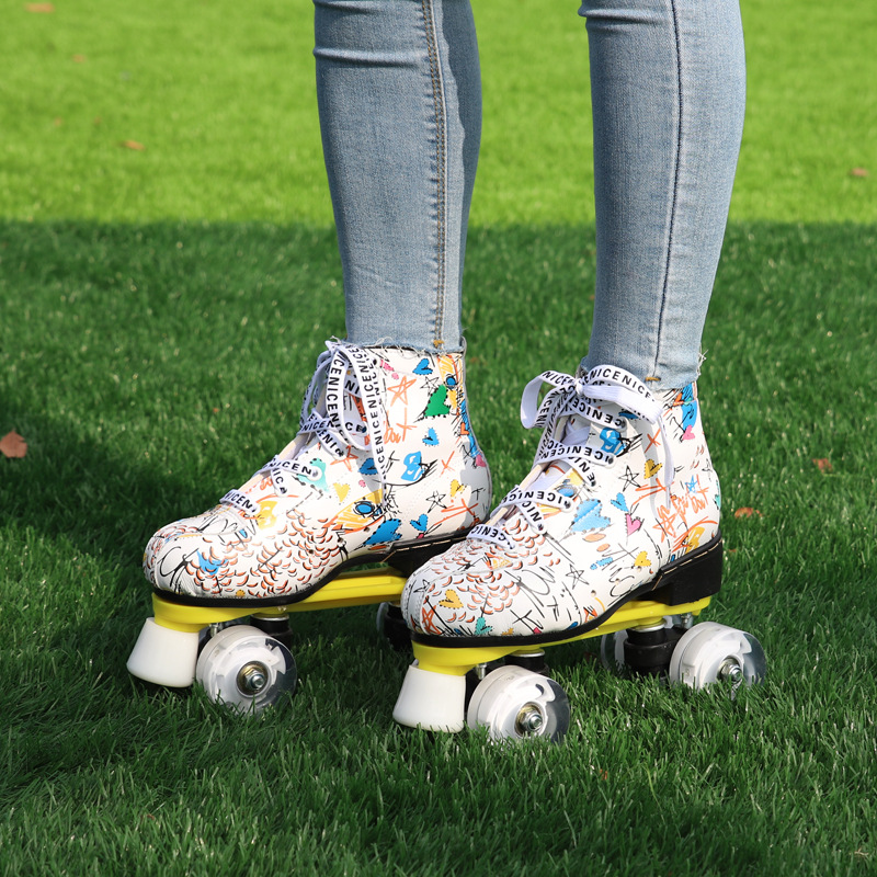 Manufacturer children's adult doublerow skates Roller skate