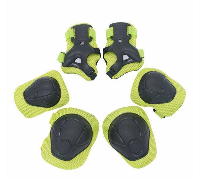 Children's protective gear set, knee pads, elbow pads, and wrist pads helmet 7 sets Roller