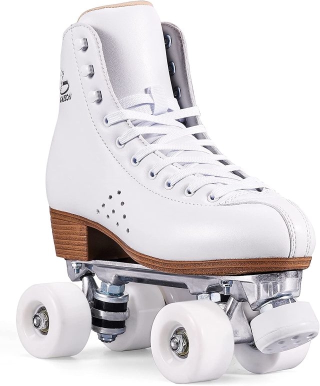 Leather Double Row-Classic Kids Roller Skate (2)