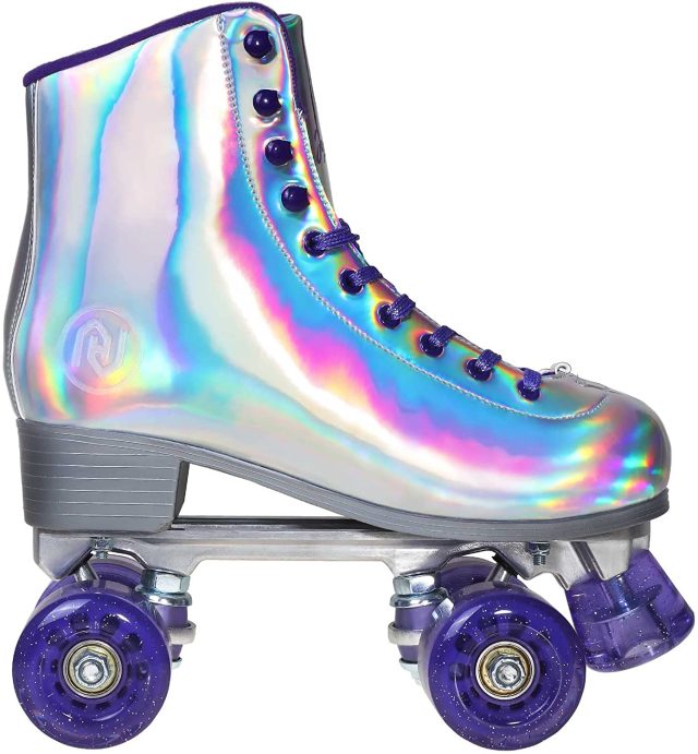 Pu Leather Classic Double Adult Roller Skate (4)
